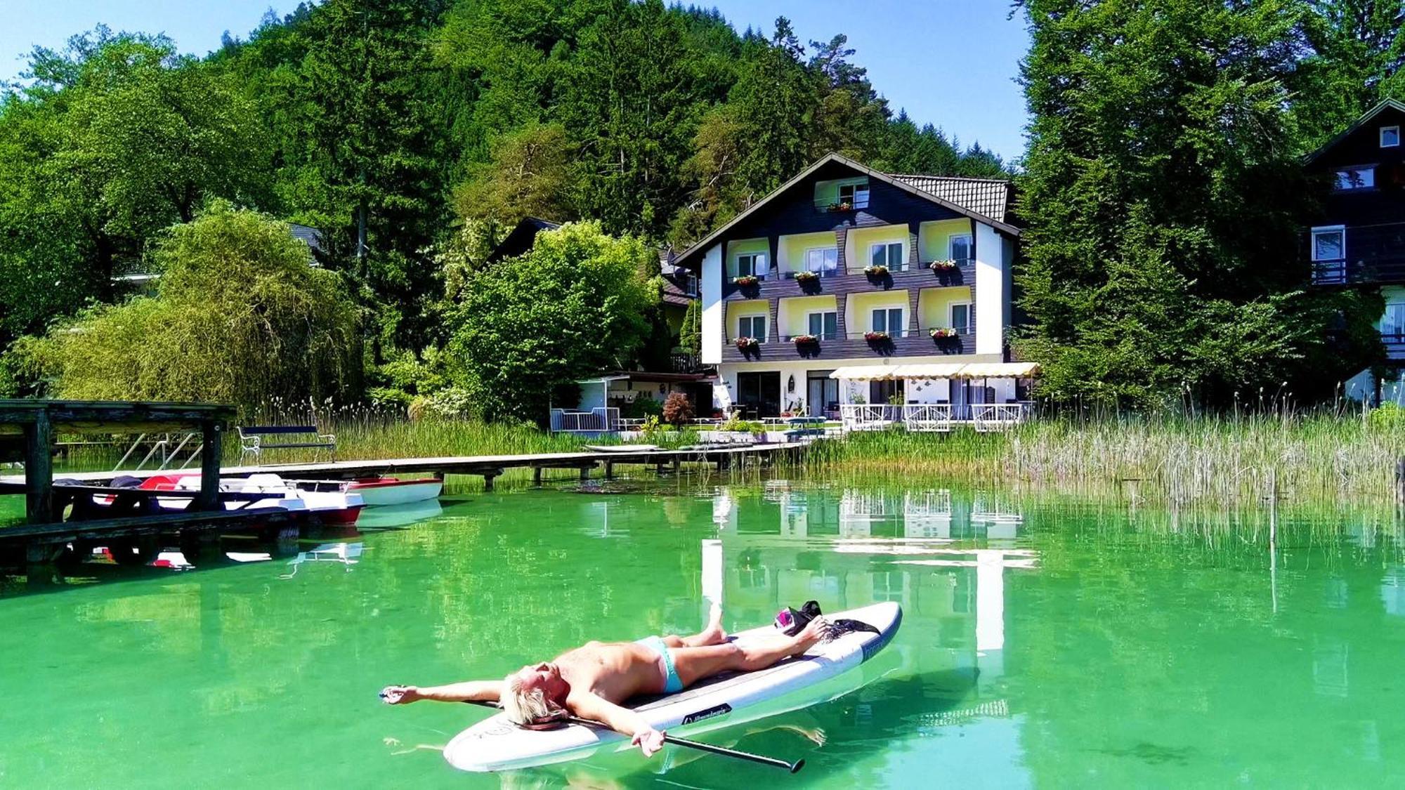 Haus Am See Sankt Kanzian am Klopeiner See Exterior foto